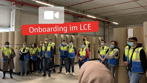 Ausbildung Onboarding im Logistik Campus Eschweiler